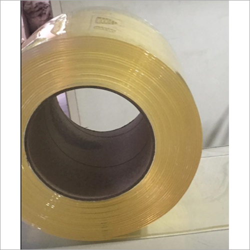 Polar PVC Strip Curtain Roll - 100mm Width, 2mm Thickness, 50m Length | Yellow PVC, Temperature Resistance -20°C to +60°C, 10kg Weight