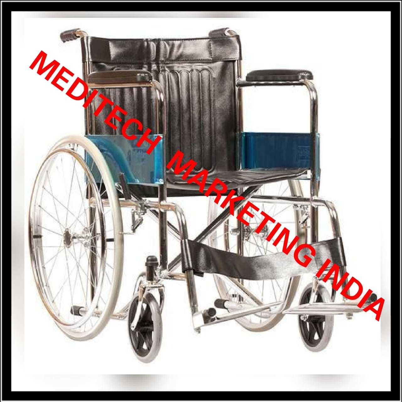 Fold-able Rails Wheel Chair