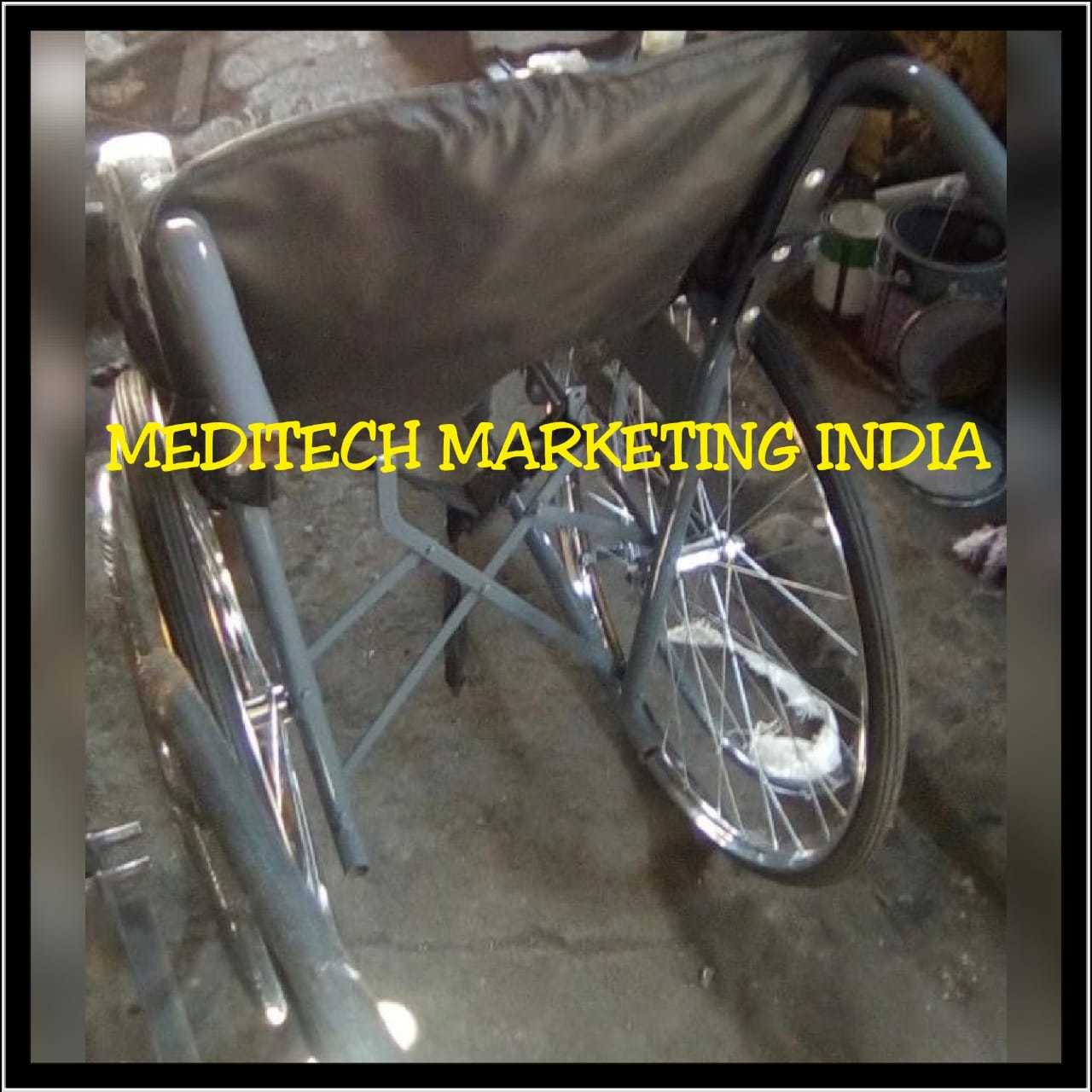 Fold-able Rails Wheel Chair