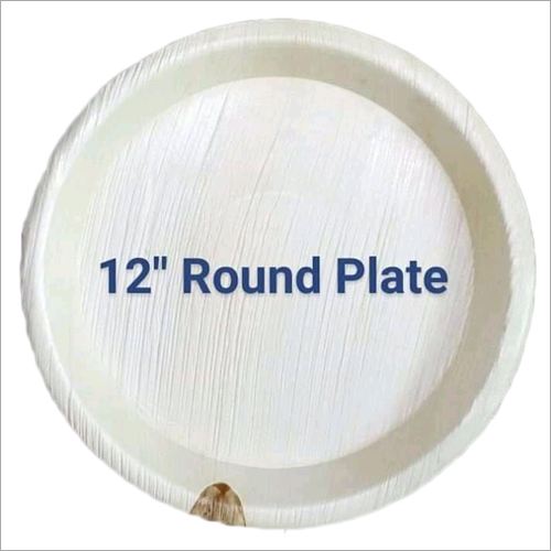 12 Inch Areca Leaf Plate