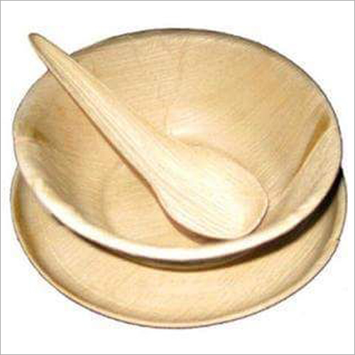 Areca Leaf Round Bowl