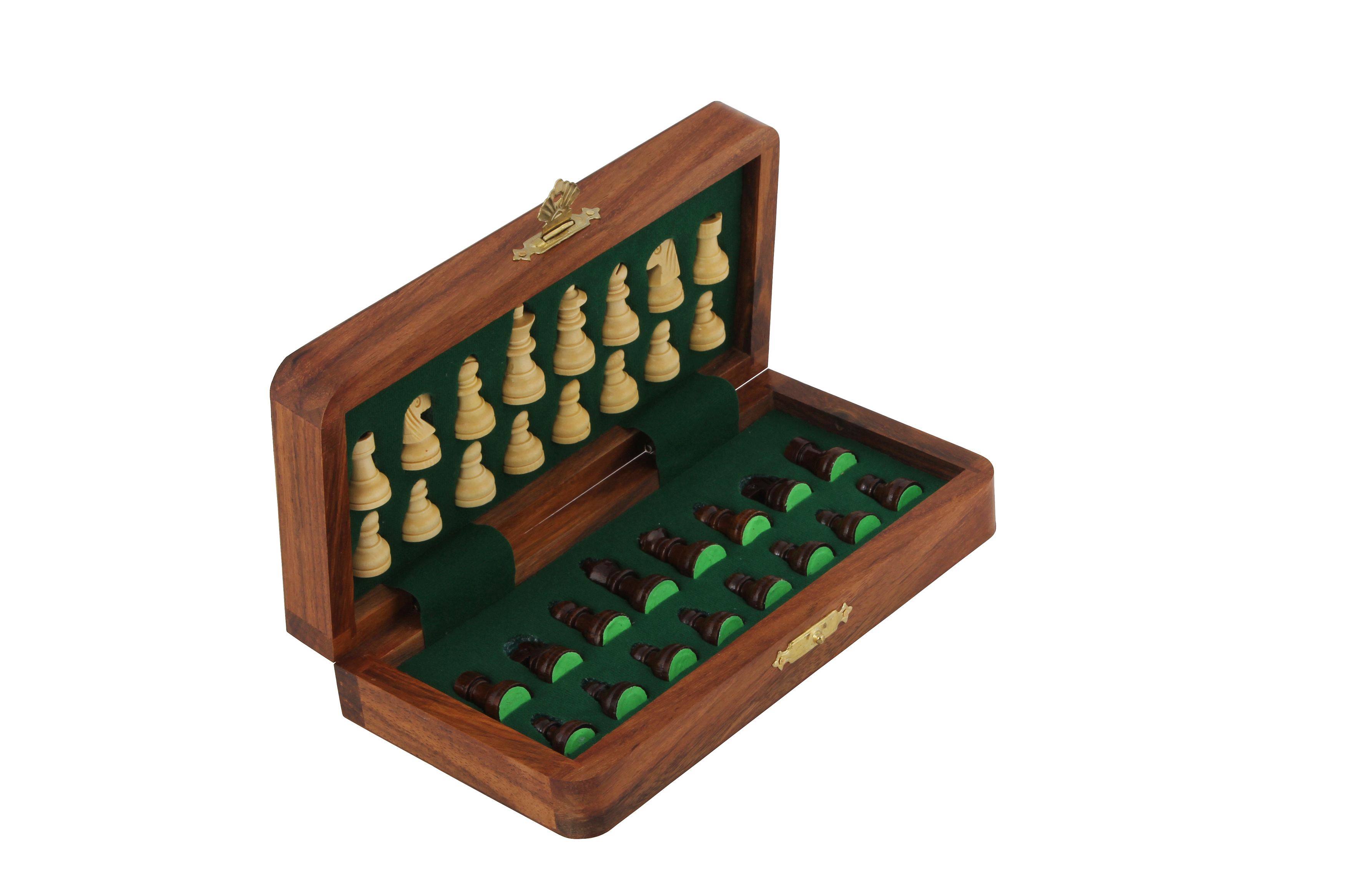 Wooden Chess Set - Solid Hardwood, All Sizes Available | Termite Resistant, Moisture-proof, Smooth Finish, Protective Packaging