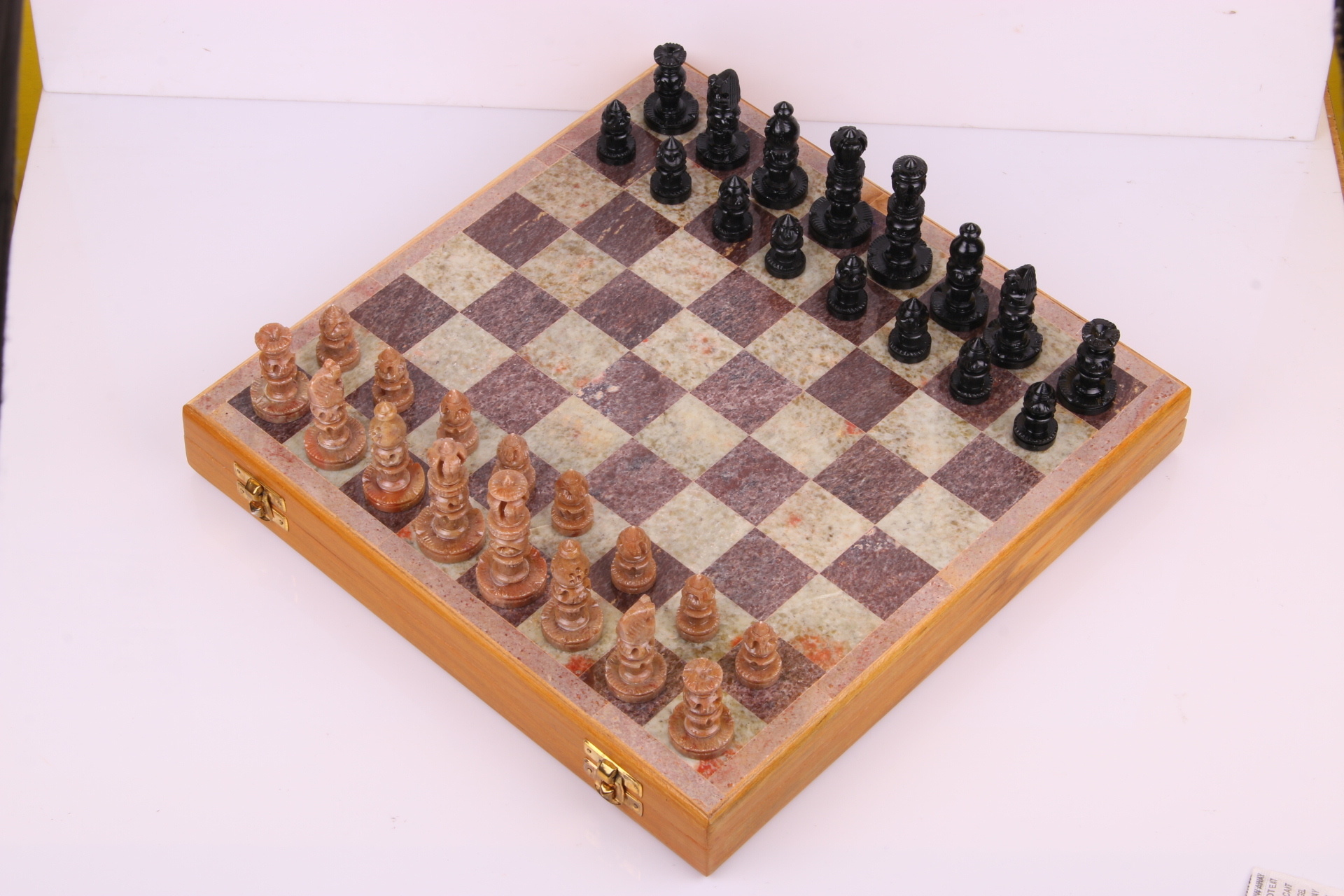 Wooden Chess Set - Solid Hardwood, All Sizes Available | Termite Resistant, Moisture-proof, Smooth Finish, Protective Packaging