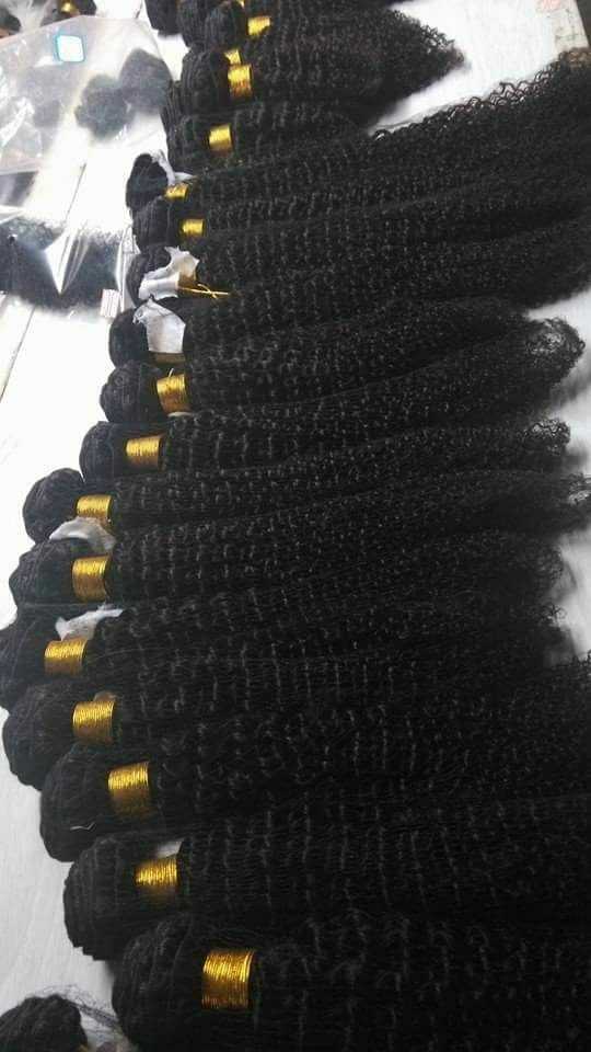 Weft Hair - 100% Human Hair, Length 10 To 30 Inch, Color Black | Comfortable, Easy To Use, Natural, Versatile