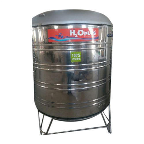 Silver 7 Layer Stainless Steel Water Tank