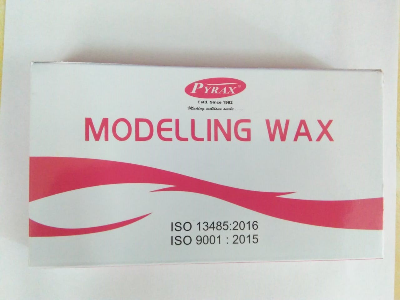 Dental Modelling Wax - Hydrocarbon Blend, 200 Gms | Ideal For Denture Bases And Occlusal Registration, Non-disposable, Portable Design