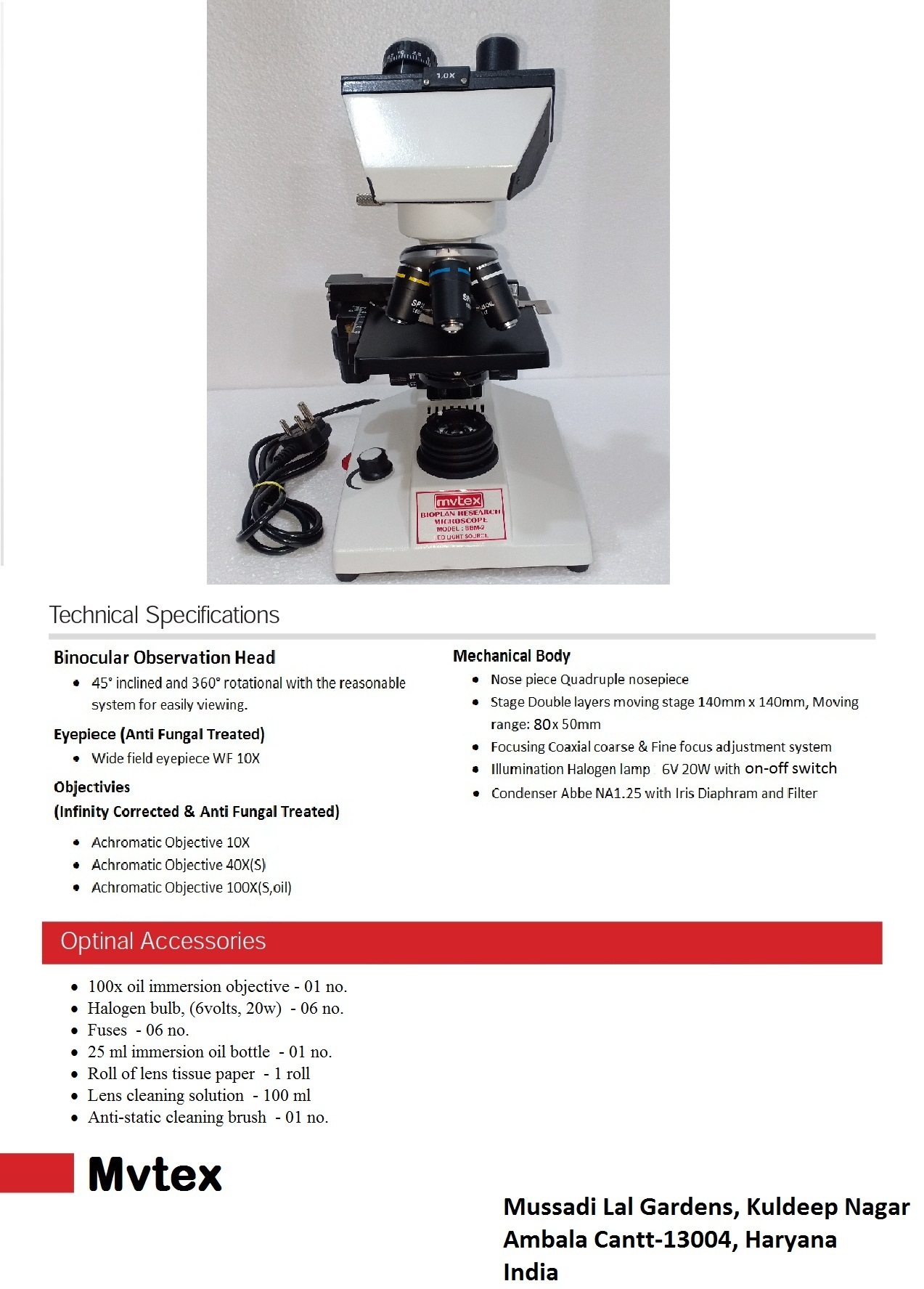 Binocular Pathology Microscope