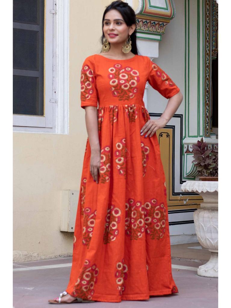 Dry Cleaning Beautiful Digital Print Kurti