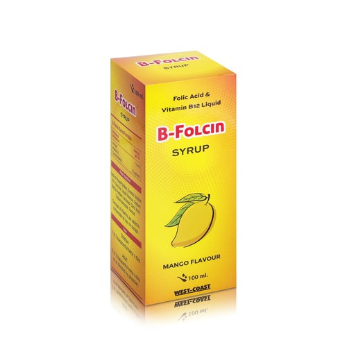 Folic Acid & Vitamin B12 Liquid Shelf Life: -