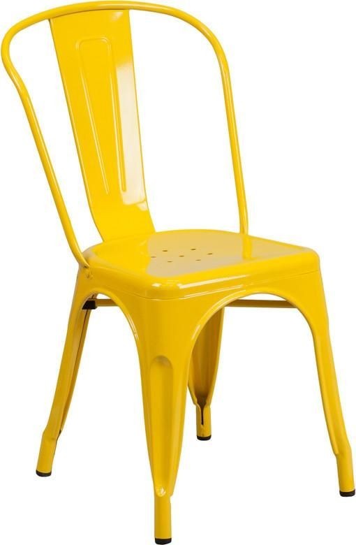 Tolix Chair - Iron, 45x42x90 Cm | Durable, Handmade, Eco-friendly, Fireproof, Easy To Clean, Contemporary Design