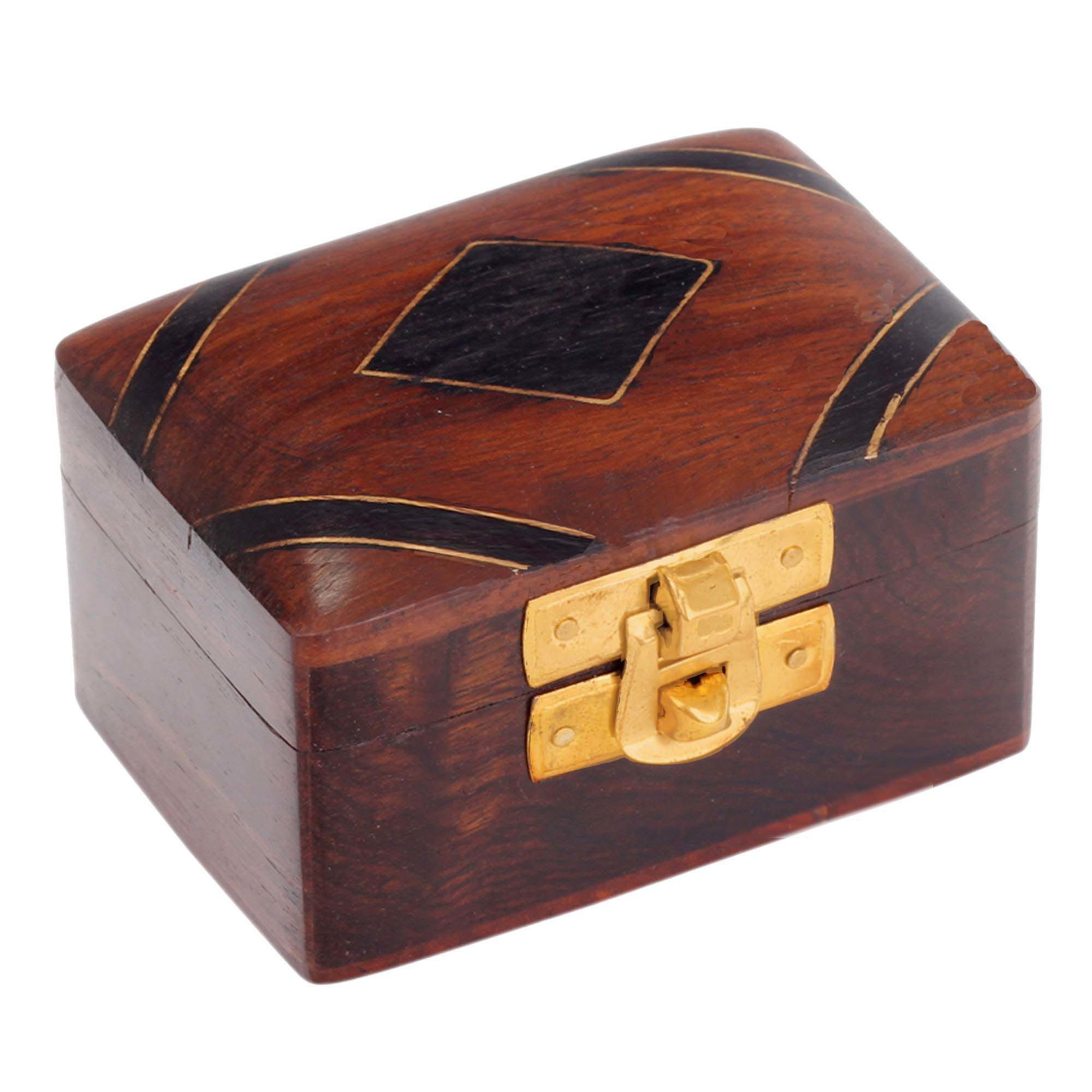 Handmade Wooden Jewellery Box Design: Embossed