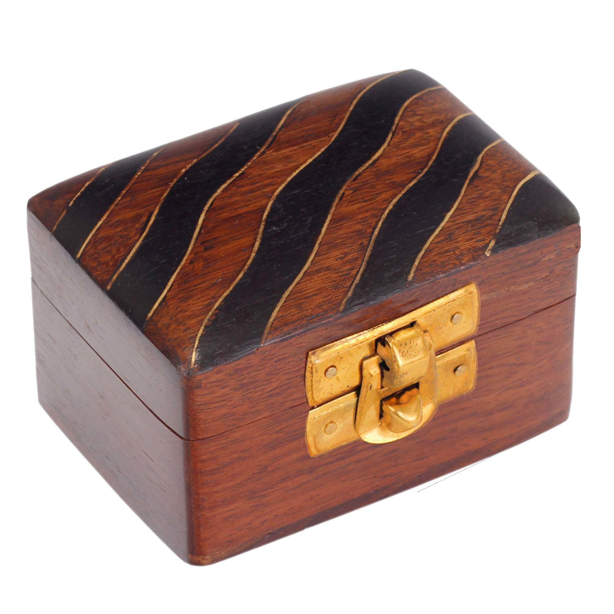 Handmade Wooden Jewellery Box Design: Embossed