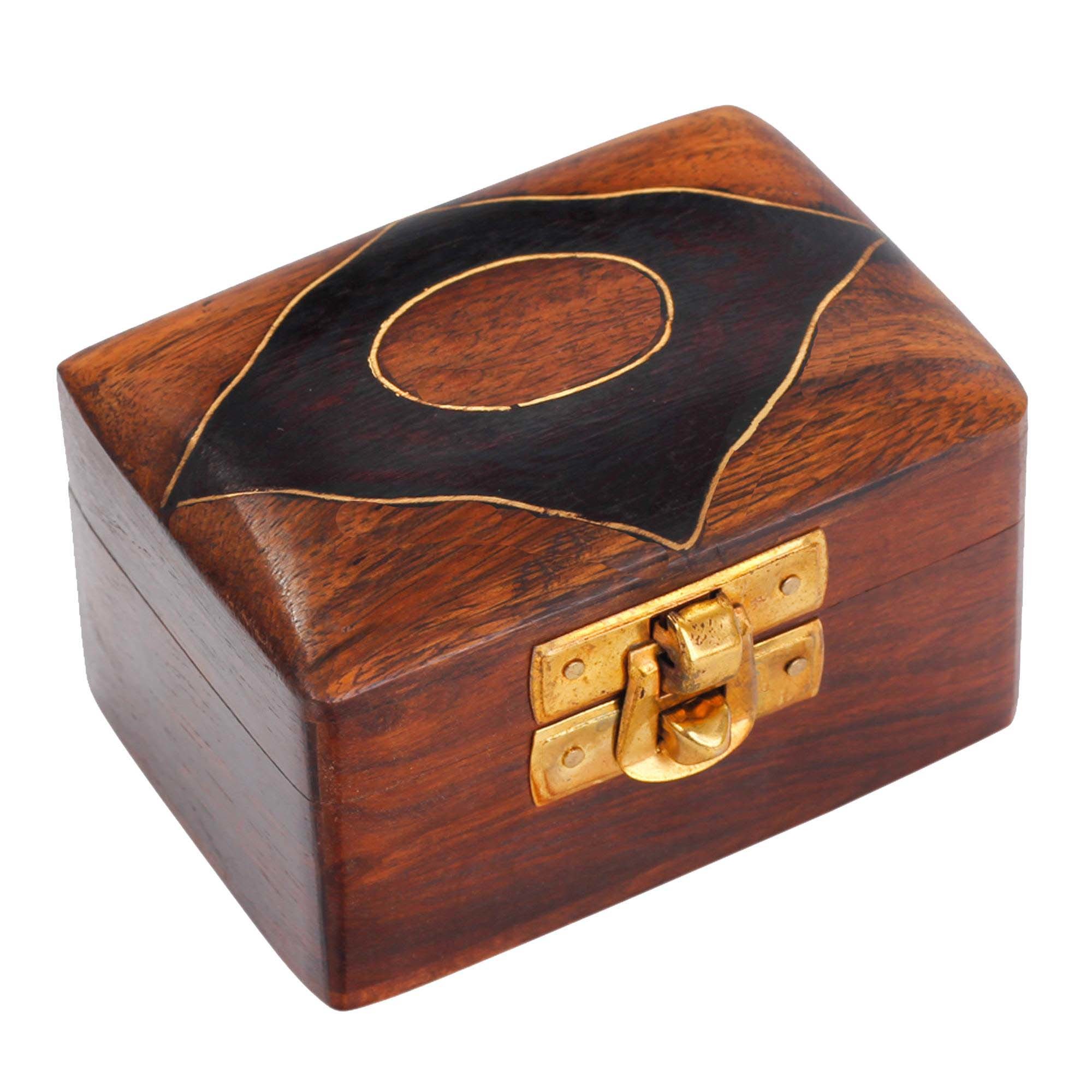 Handmade Wooden Jewellery Box Design: Embossed