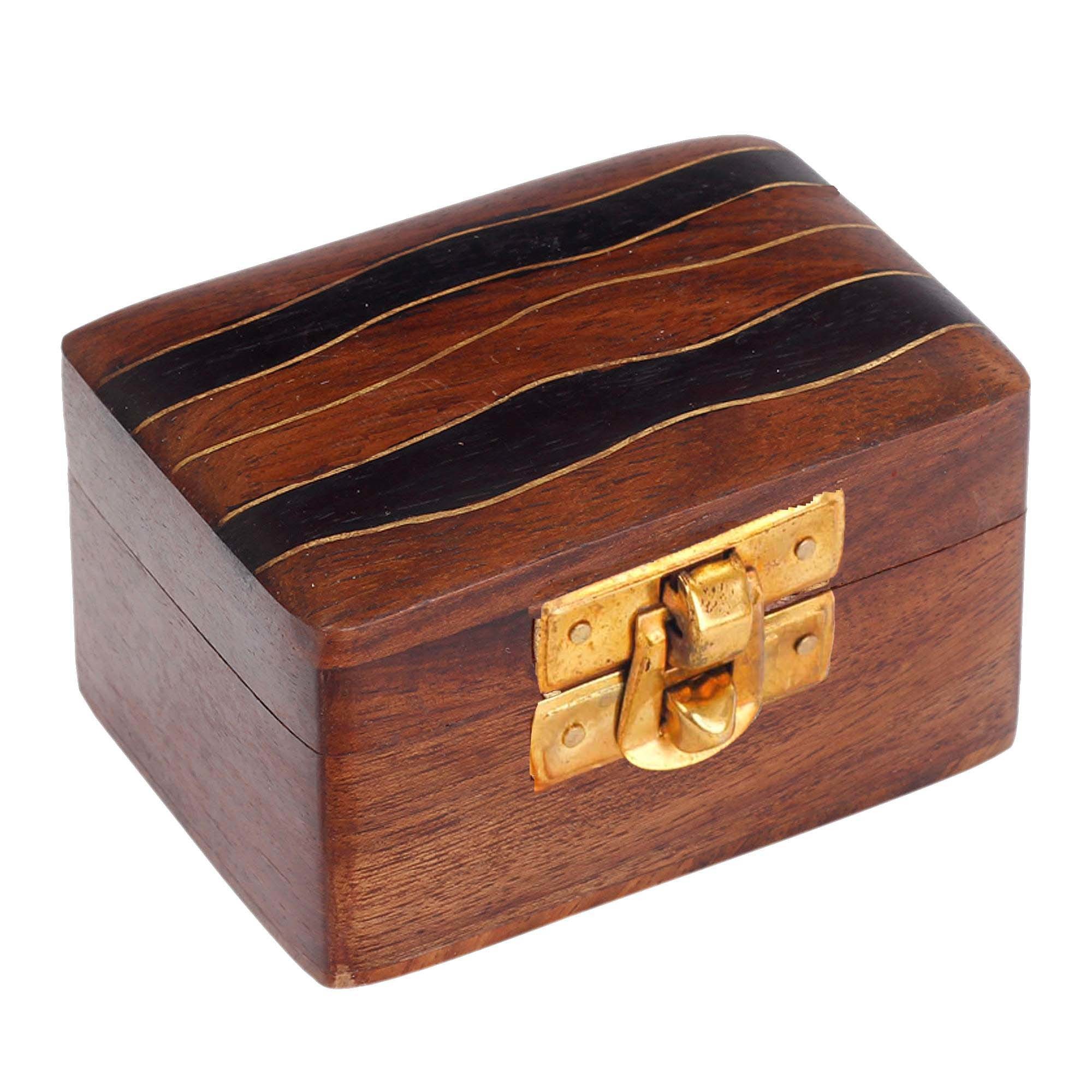 Handmade Wooden Jewellery Box Design: Embossed