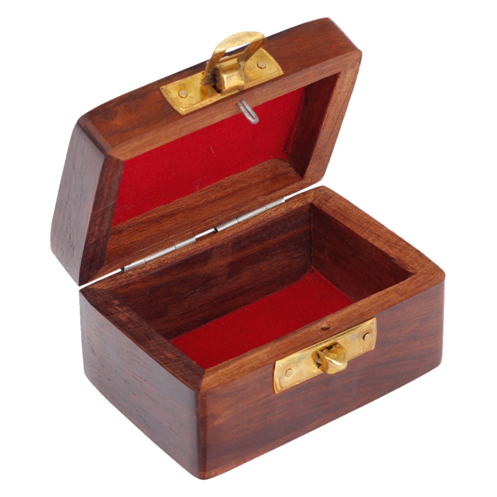 Handmade Wooden Jewellery Box Design: Embossed