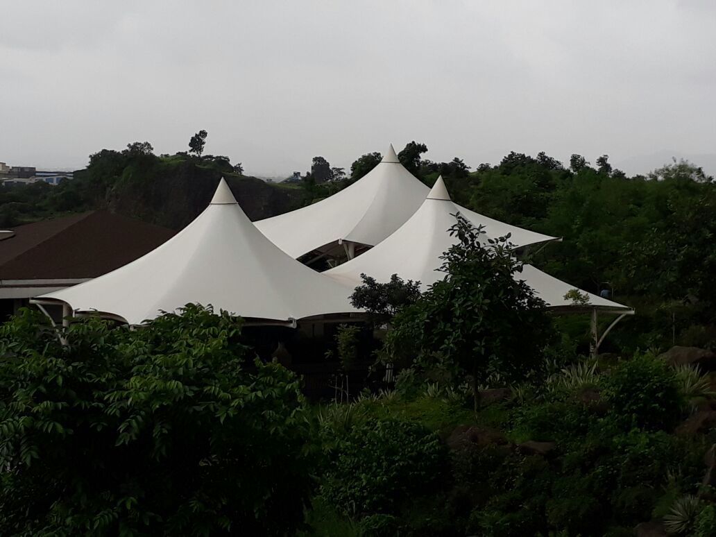 All Color Available Swimming Pool Cover Tensile Structure