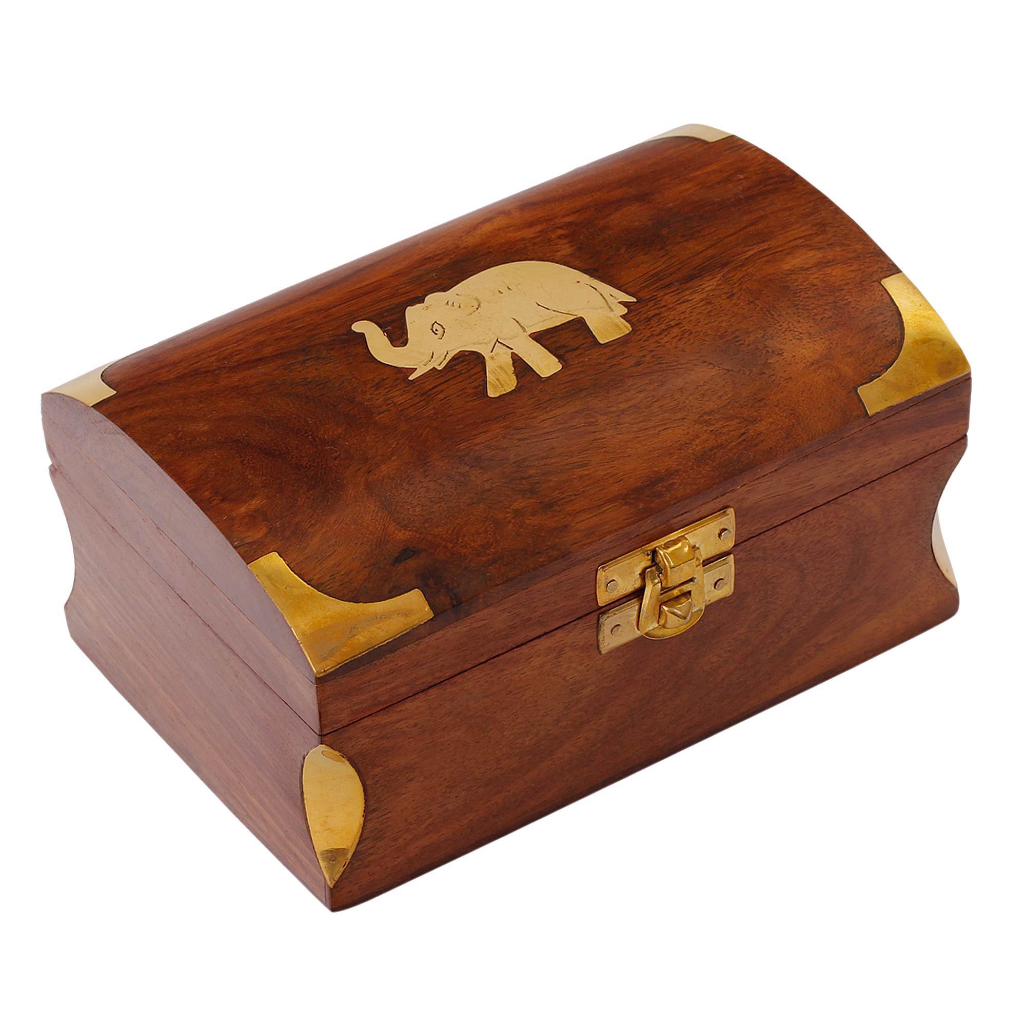 Wooden Jewellery Box Design: Embossed