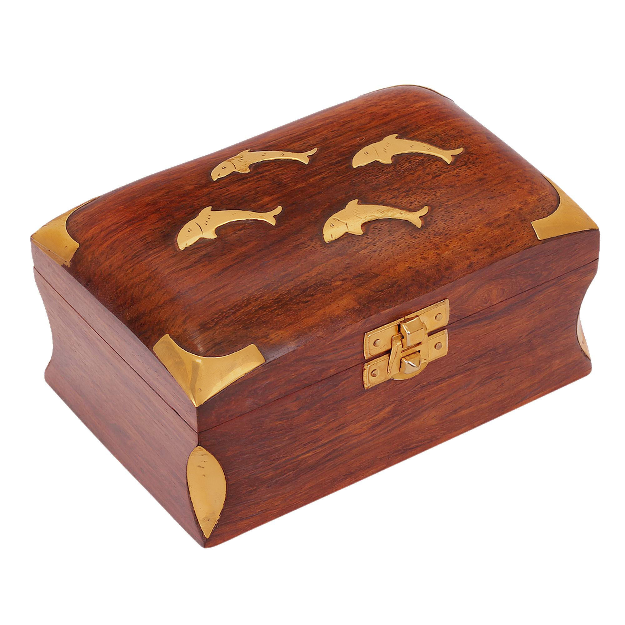 Wooden Jewellery Box Design: Embossed