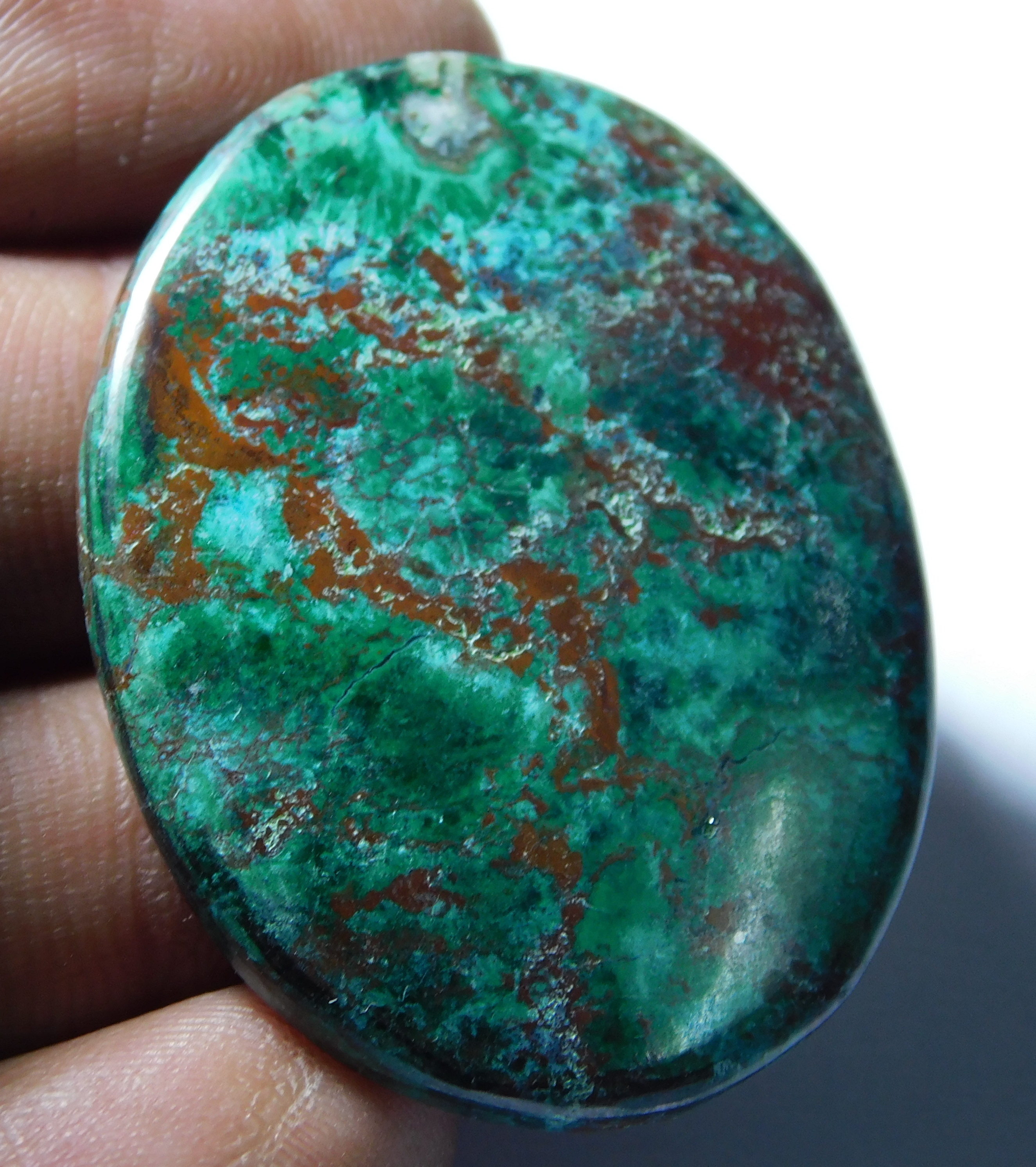 Green Azurite Grade: Excellent