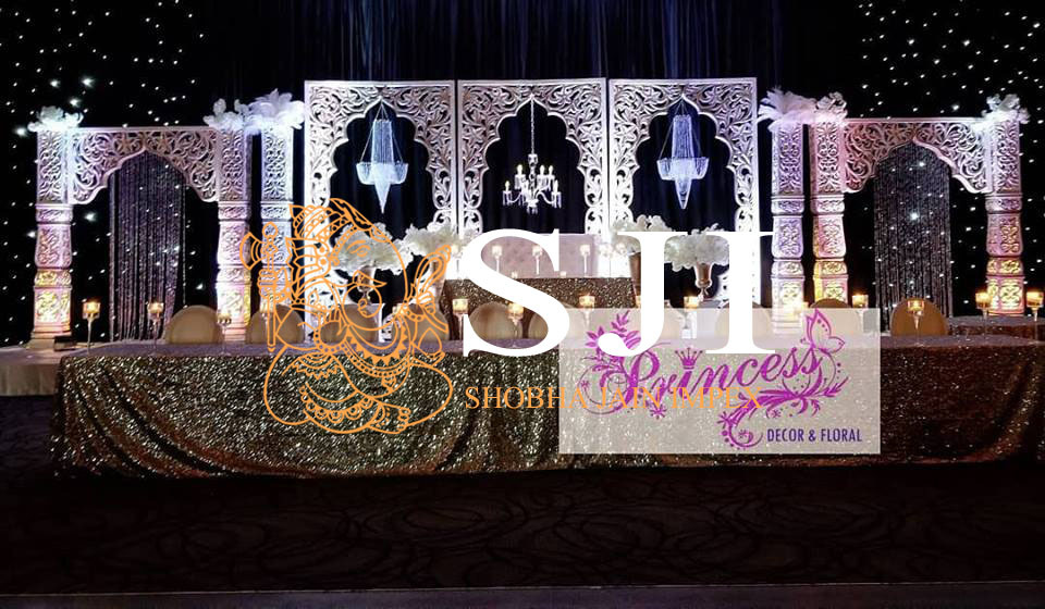 Palace Theme Wedding Fiber Frame - Color: White