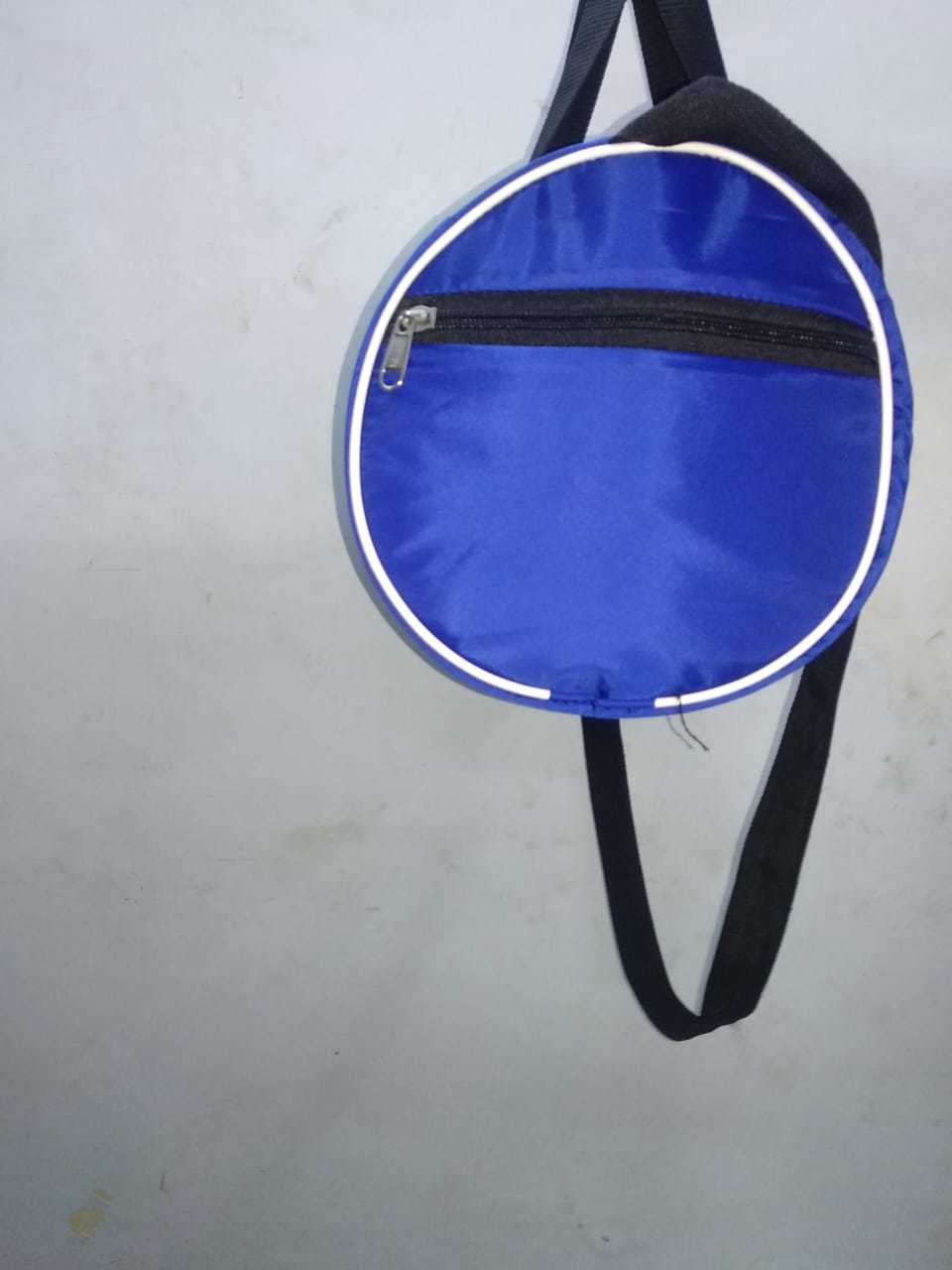 Gym Bag - Pu Material, 18"x10"x10" Dimensions, Tea Blue Sky Color | Dual Side Pockets, Shoe Compartment, Custom Logo Options, Moisture Proof & Shock Resistant Features