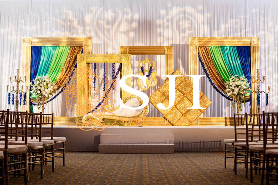 Set Of 4 Wedding Fiber Frame - Application: Banquet Halls