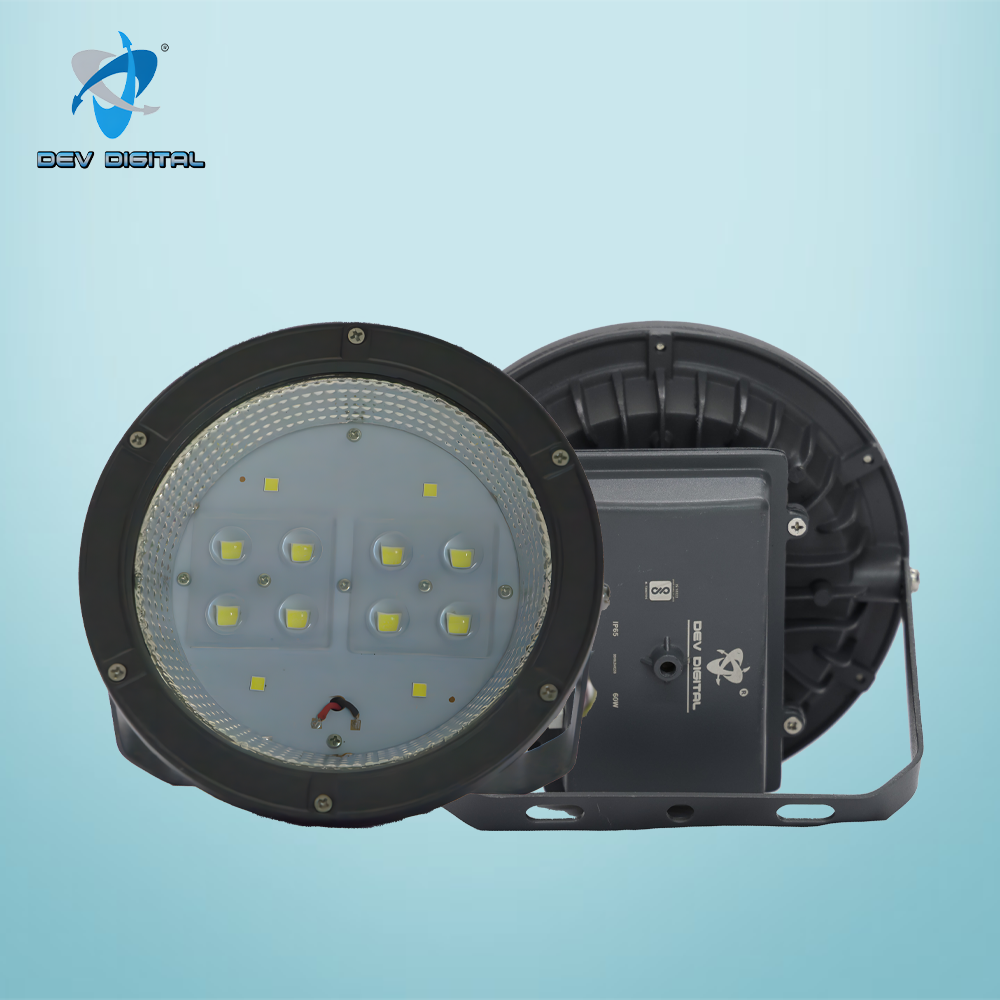 एलईडी हाईबाय लाइट - 60W (एरिस) अनुप्रयोग: व्यावसायिक उद्देश्य