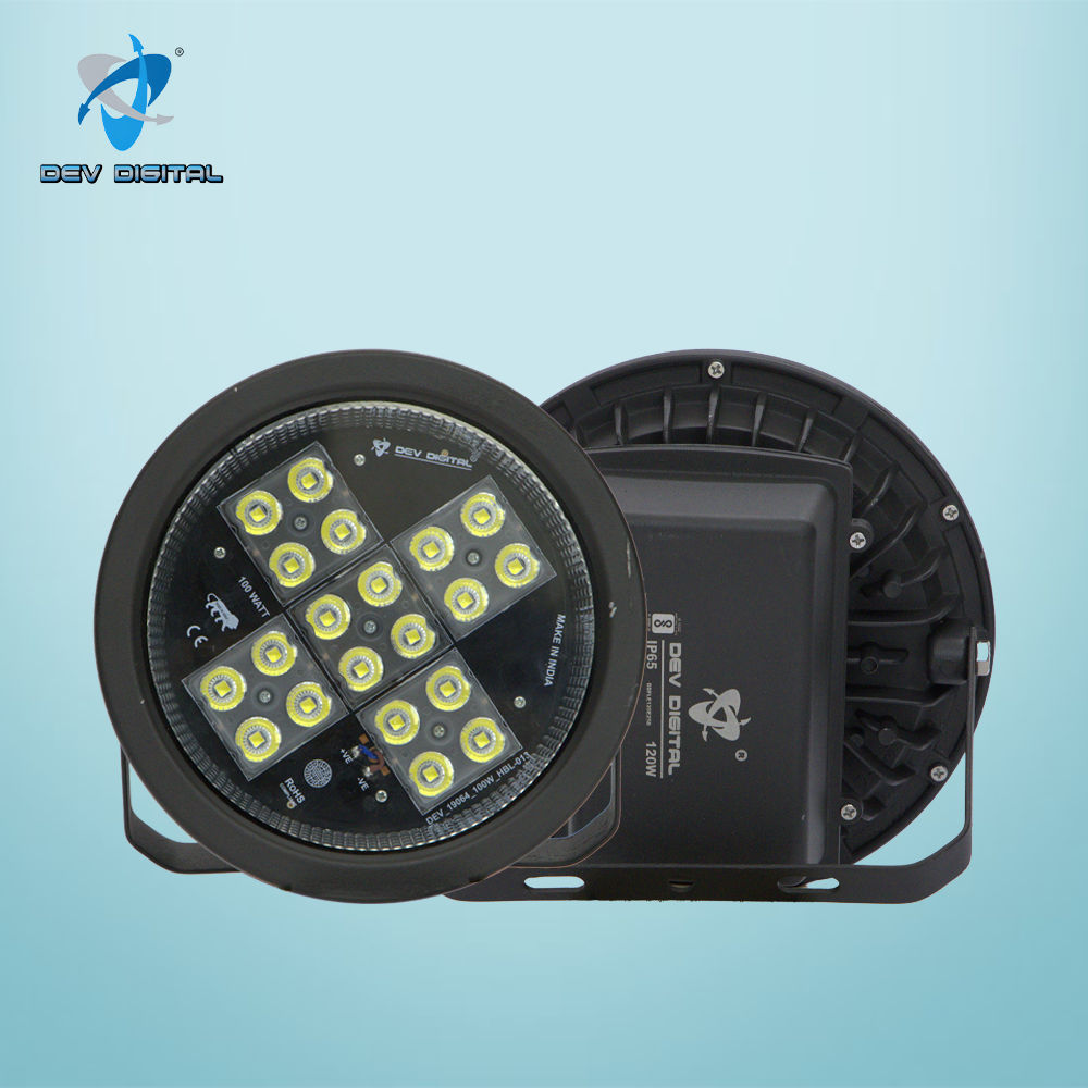 एलईडी हाईबाय लाइट - 100W (एरिस) अनुप्रयोग: व्यावसायिक प्रयोजन