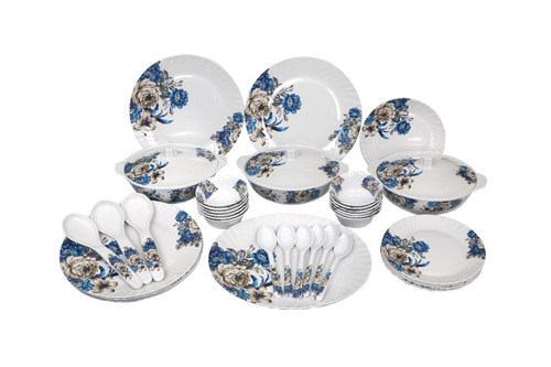 आइको मैजिक 41 पीस मेलामाइन डिनर सेट