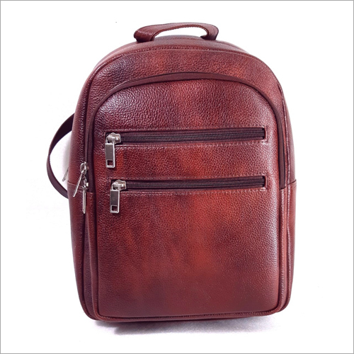 Available In Different Colour Girls Leather Backpack Bag