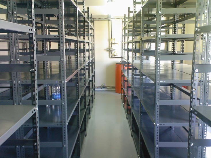 Slotted Angle Shelving Rack