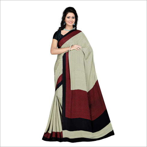 विभिन्न रंगों में उपलब्ध महिलाओं की क्रेप फैंसी साड़ी