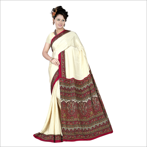 Fancy Crepe Saree - Crepe Fabric, Easy Drape, Available In Multiple Colors | Elegant Design For All Seasons: Rainy, Spring, Summer, Winter