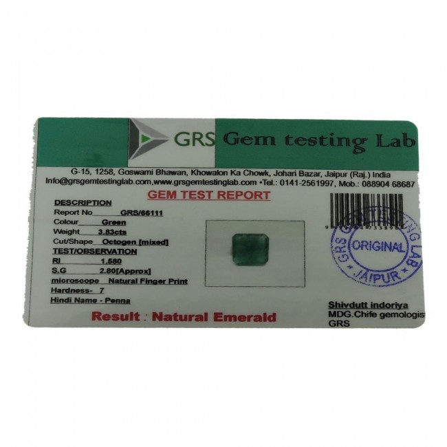 Green Natural Emerald Gemstone