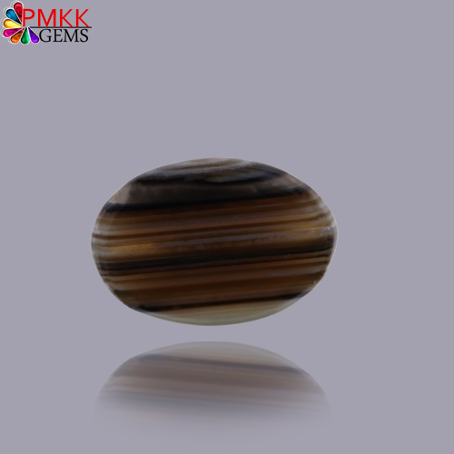 Natural Sulemani Hakik (Hs64) - Material: Agate, Weight: 15.90 Carats, Shape: Oval Cut, Color: Multi Color | Energy-boosting Gemstone, Luck Charm, Aura Balancer