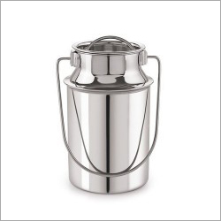 SS Plain Milk Can