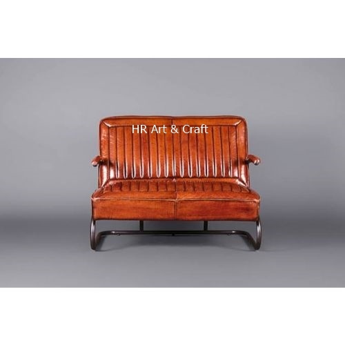 पारंपरिक चर्म सोफा