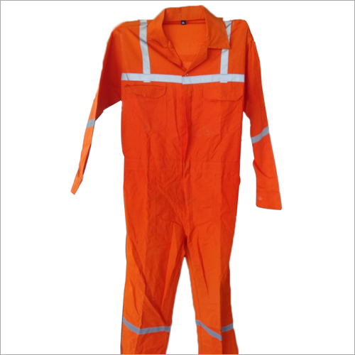 Reflective Boiler Suit - Cotton & Polyester Blend Available In Various Sizes And Colors Durable Protection Against Fire And Chemicals