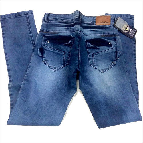 Mens Denim Jeans - Soft Lightweight Denim, Waist Size 28-38 Inch | Breathable, No Fade, Washable for All Seasons