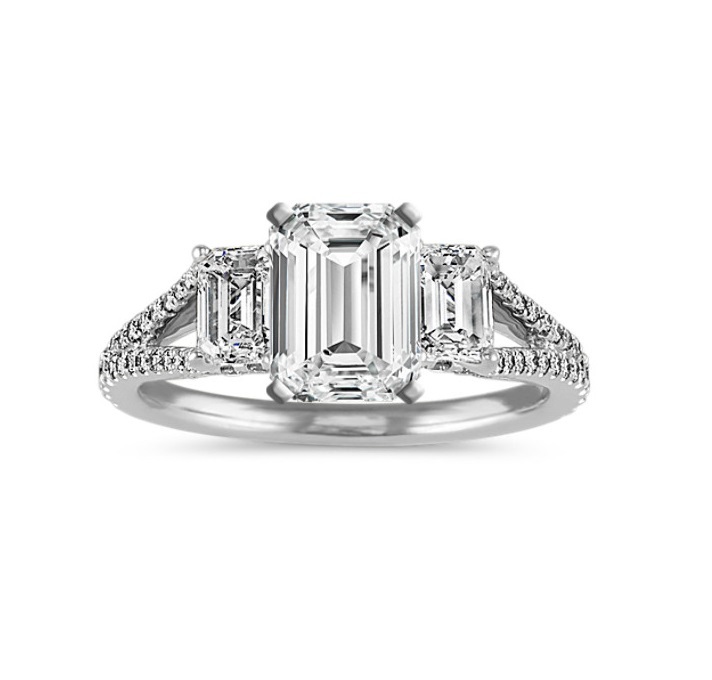 Emerald Diamond 4.04 Ct F Vs1 Shape Igi Certified Cvd Type2a - 4.04 Ct Emerald Cut, Color: F, Clarity: Vs1, Igi Certified Cvd/hpht Diamond