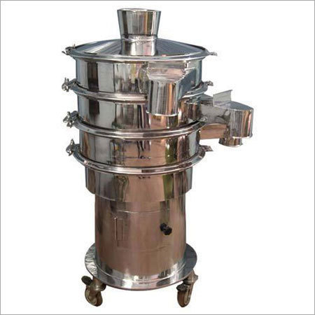 Stainless Steel Vibro Sifter - 30", 36", & 48" Sizes | CGMP Pharmaceutical Finish, Easy Dismantling & Cleaning, Double Decker Arrangement