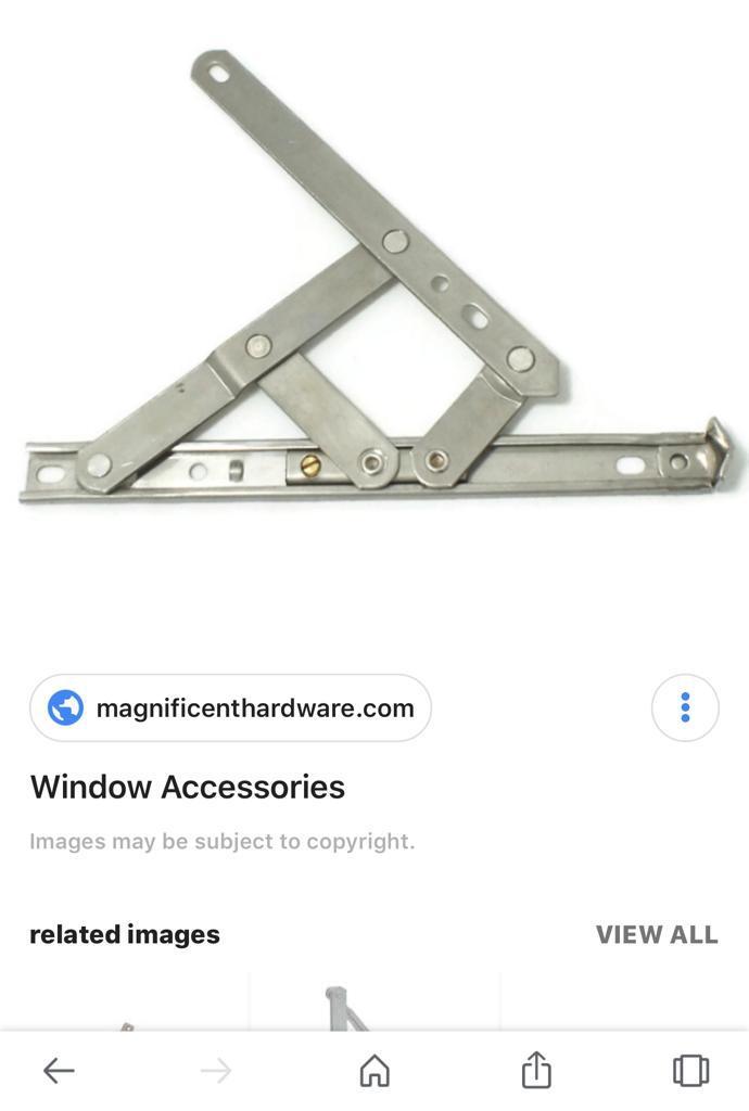 Friction Stay Two Bars Application: Openable Window