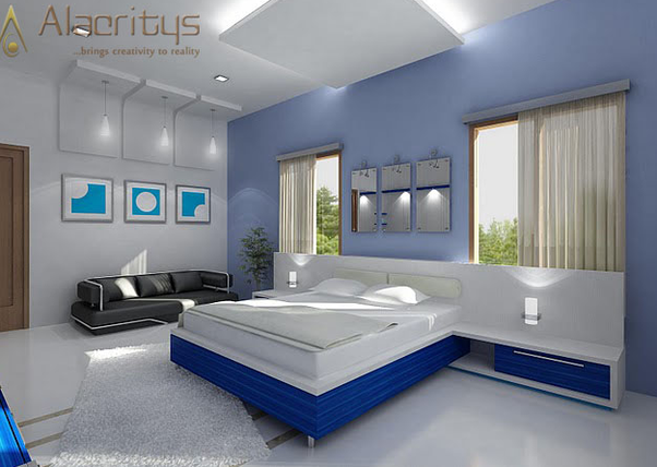 Apartment Interior Design Service - Wood, Modern Style, Brown Colors | Living Room Solution With Natural And Artificial Lighting, Sofa, Coffee Table, Ottoman, Tile Flooring