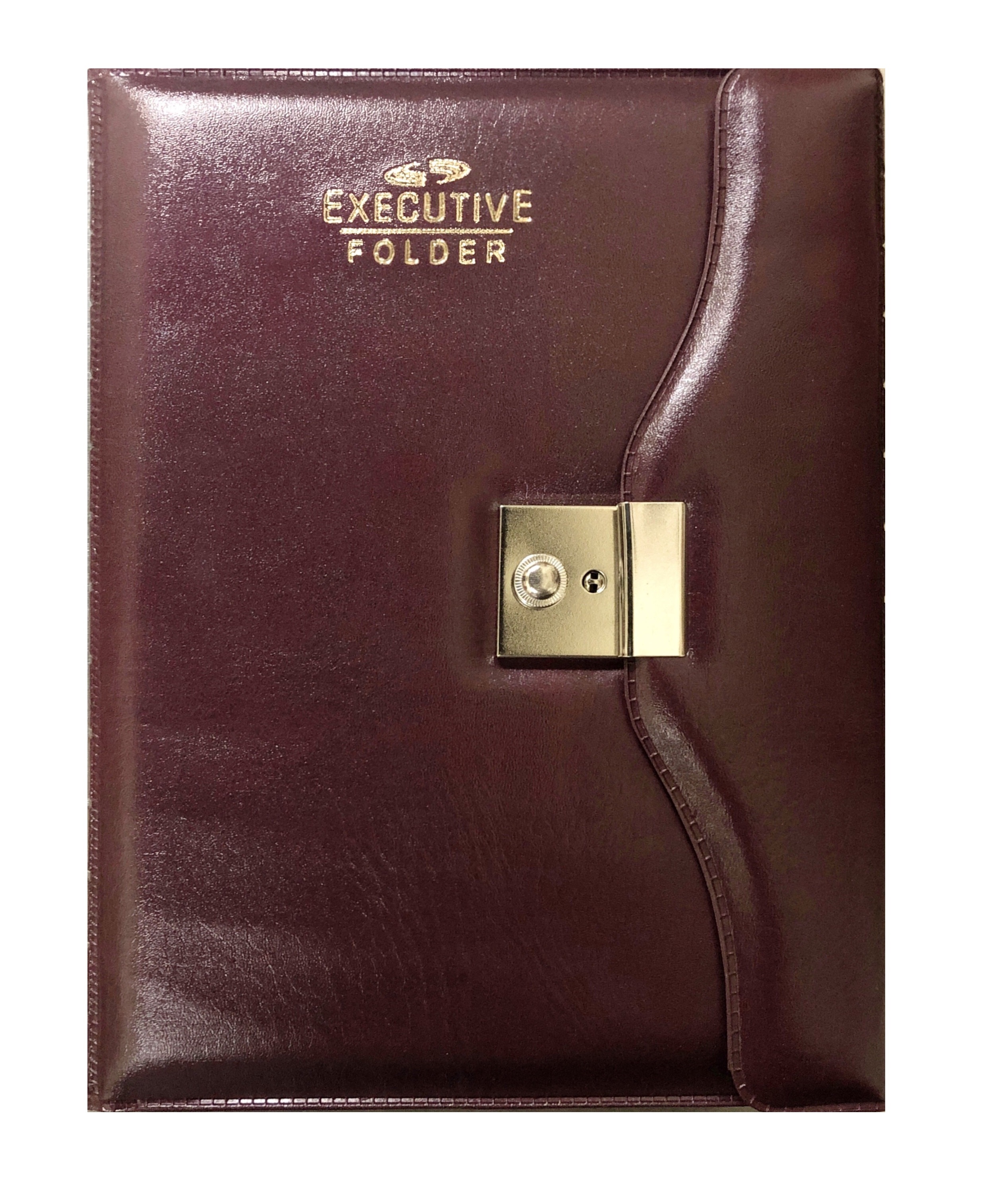 5 Subjects Notebook, Nescafe Size, With Folder, 320 Pages - Foam & Paper Material, 10 X 7.5 Inches, Leatherite Cover With Lock, Single Ruled
