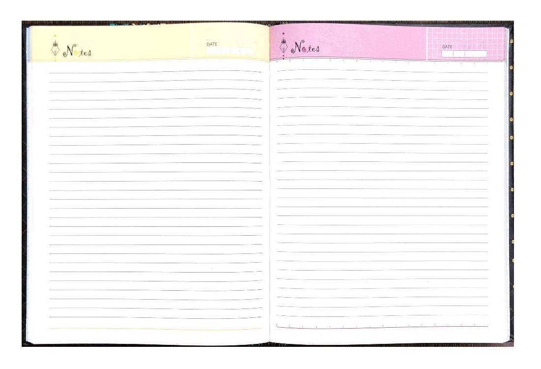 5 Subjects Notebook, Nescafe Size, Rexine Binding, 160 Pages & 320 Pages Size: 10 X 7.5 Inches (Approx)