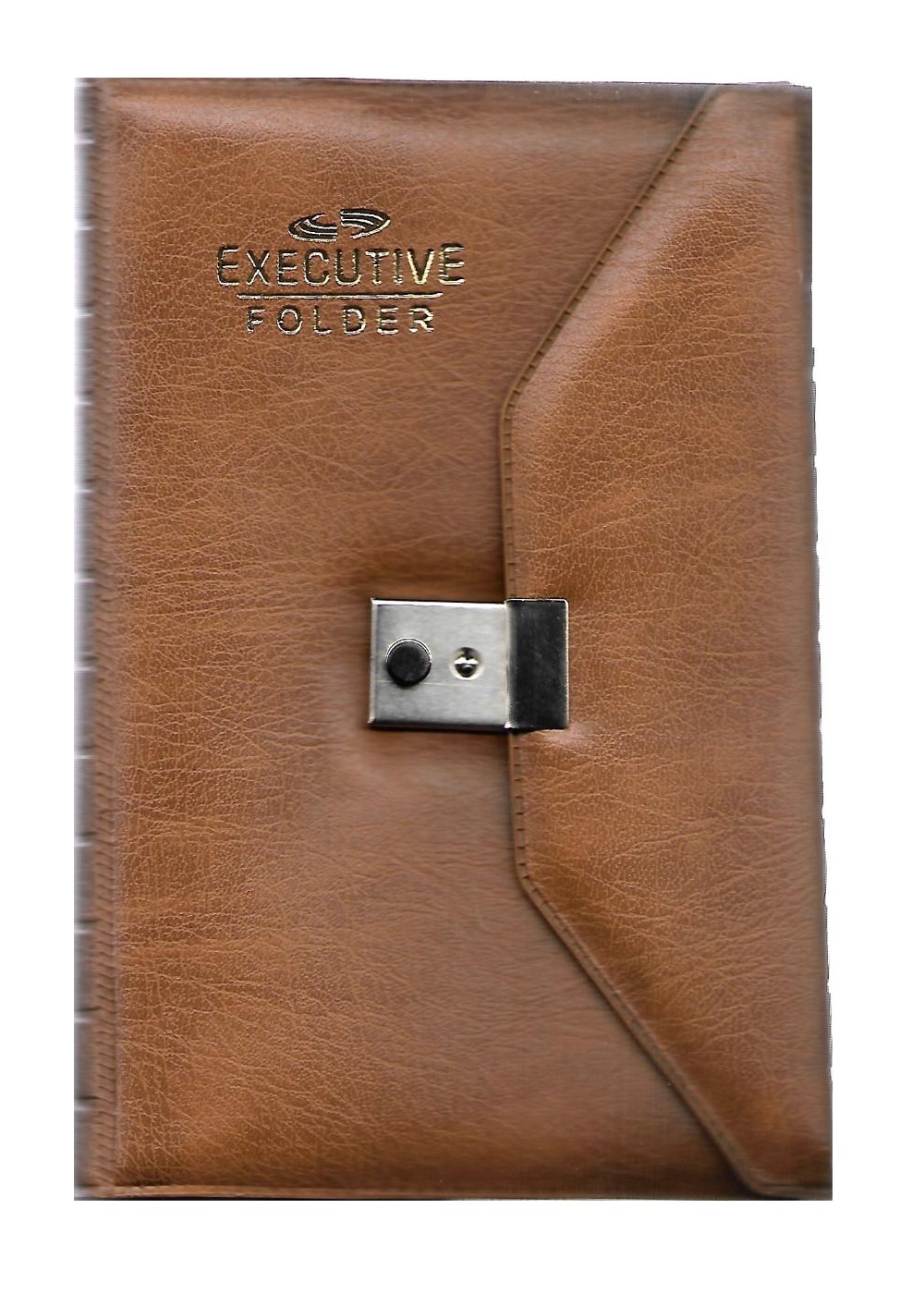 5 Subjects Notebook, Chief Size, With Folder, 320 Pages Leatherite Folder Cover