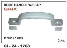 Roof Handle w/Flap Qualis - Durable ABS Plastic , 4-Wheeler Compatibility, Warranty Included