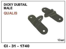 Dicky Dubtail Male Qualis - 4 Wheeler Vehicle | Warranty Included for Enhanced Reliability and Performance