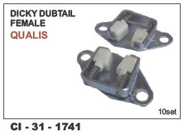 Dicky Dubtail Female Qualis - 4-Wheeler Vehicle with Warranty | Reliable and Efficient Performance, Perfect for Daily Commutes