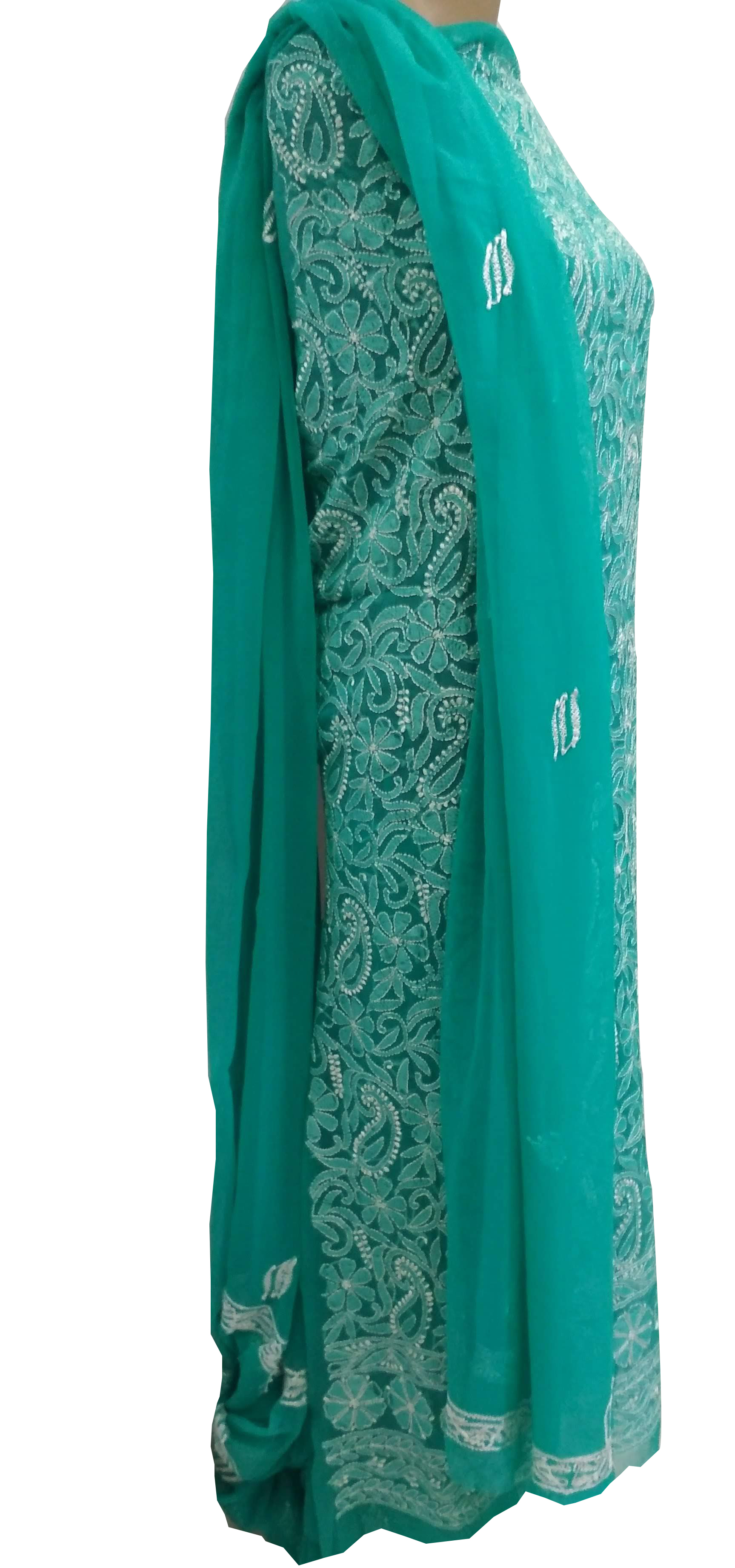 Cotton Georgette Suit 3pcs Set